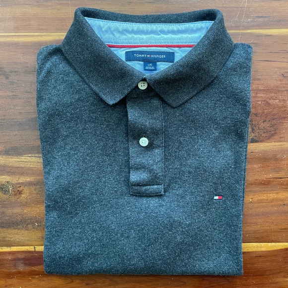 Men’s Tommy Hilfiger Short Sleeve Classic Fit Soft Cotton Polo/Collared Shirt - Picture 1 of 12